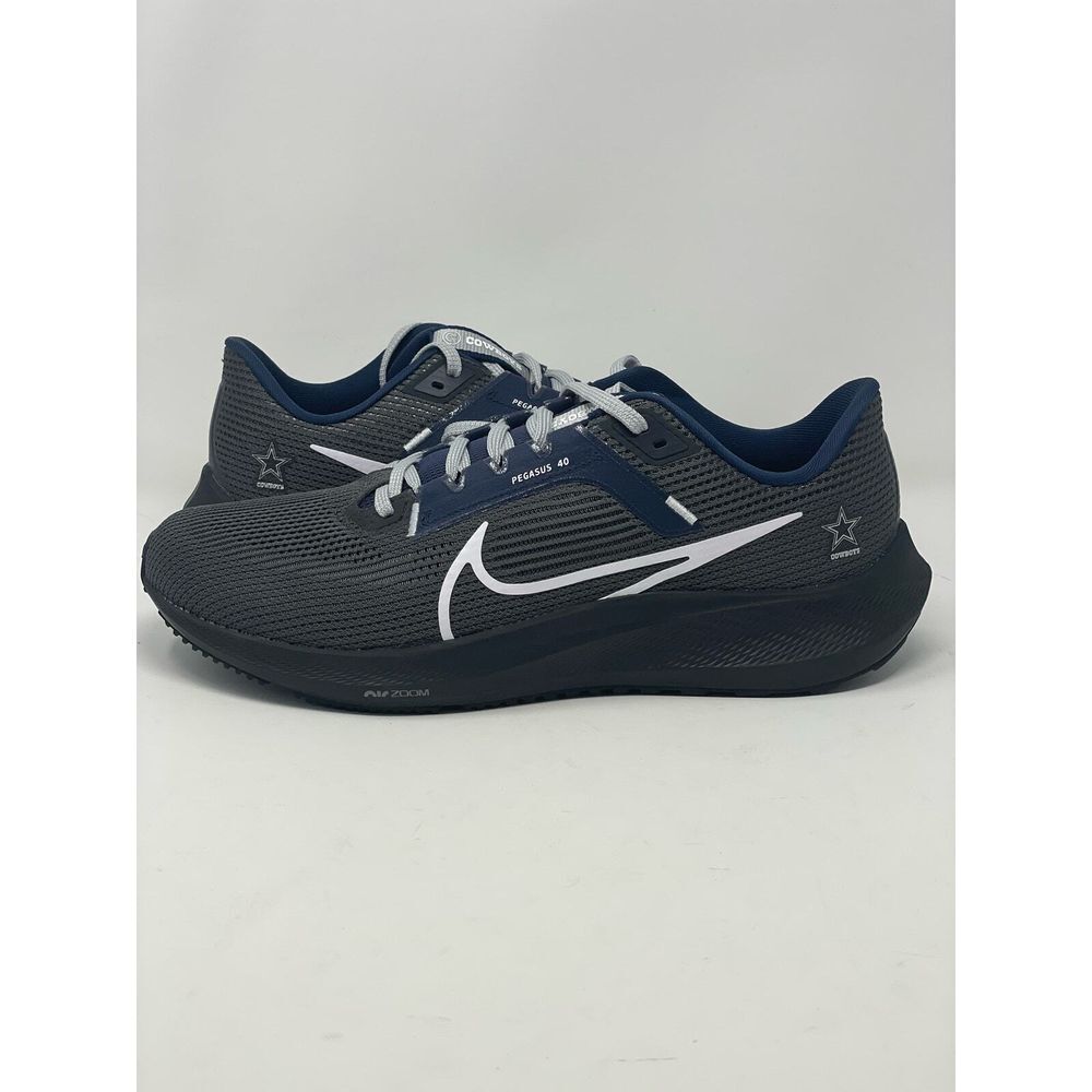 Nike Air Zoom Pegasus 40 Dallas Cowboys Running Shoe DZ5975-001 Men Size 8.5 NFL